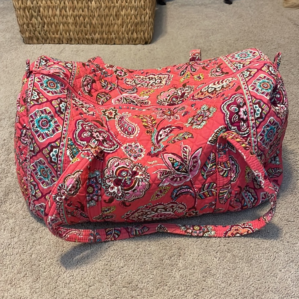 Vera Bradley Large Duffle pink